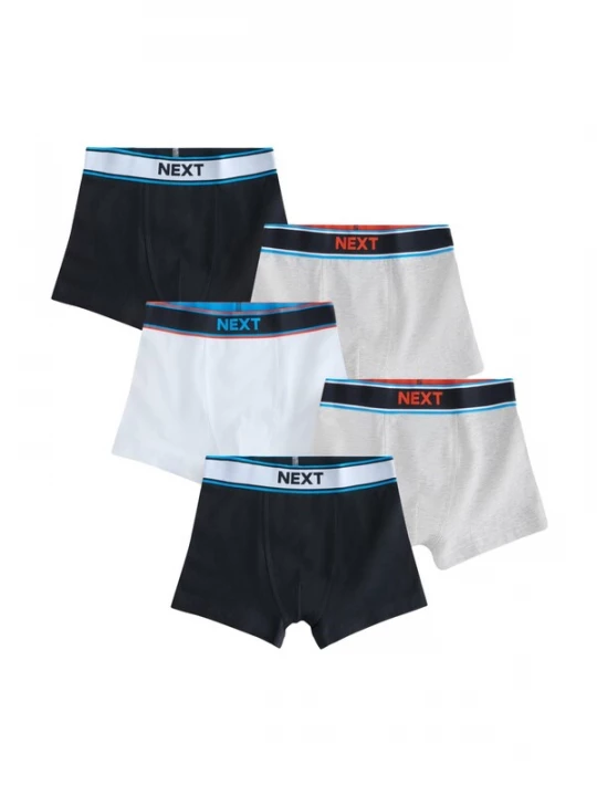 Foto van product Next Onderbroek grijs gemêleerd / rood / zwart / wit