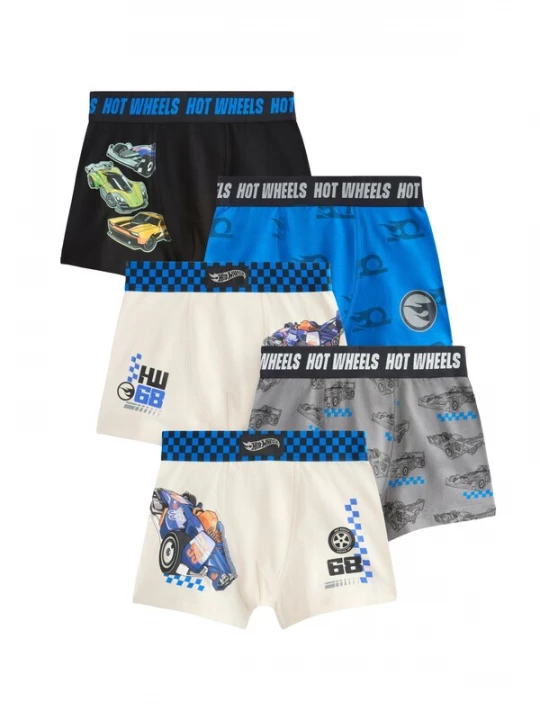 Foto van product Next Onderbroek 'Hot Wheels' crème / blauw / stone grey / zwart