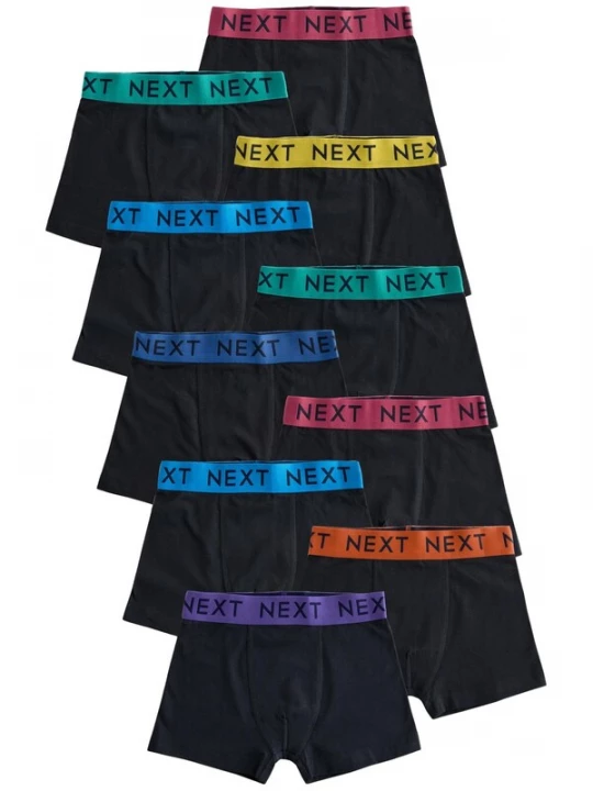 Foto van product Next Onderbroek lichtblauw / geel / lila / zwart