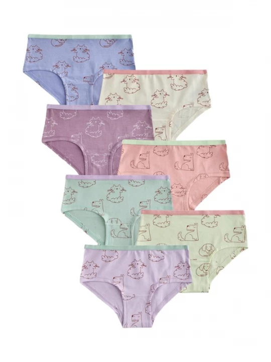 Foto van product Next Onderbroek lichtblauw / mintgroen / pastelgroen / lila / lavendel / oudroze / wolwit