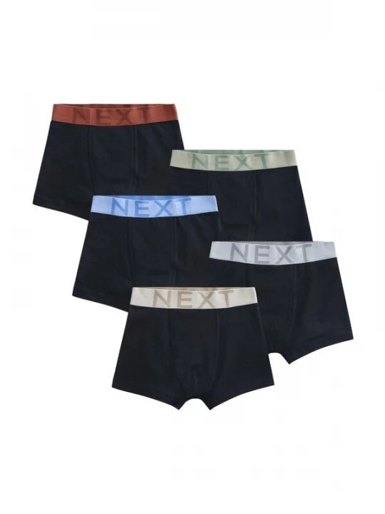 Foto van product Next Onderbroek lichtblauw / pastelgroen / roestrood / zwart
