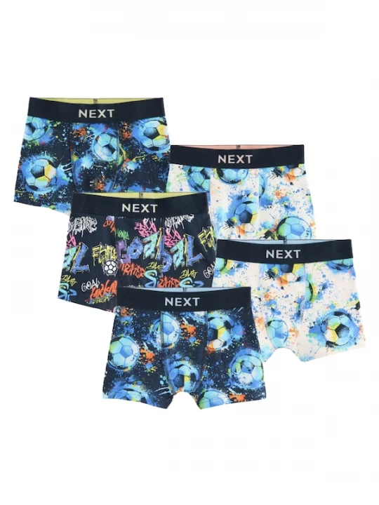 Foto van product Next Onderbroek navy / neonblauw / geel / oranje / pink / wolwit