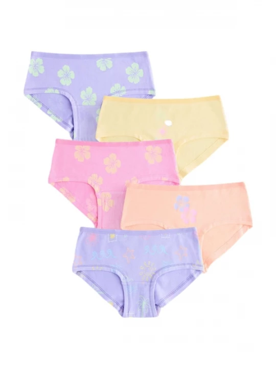 Foto van product Next Onderbroek pasteelgeel / lavendel / pasteloranje / lichtroze