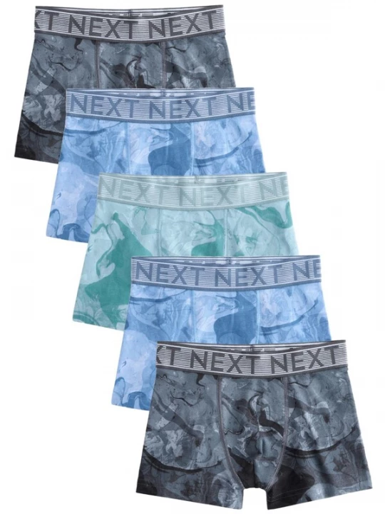 Foto van product Next Onderbroek royal blue / koningsblauw / lichtblauw / donkergrijs / pastelgroen
