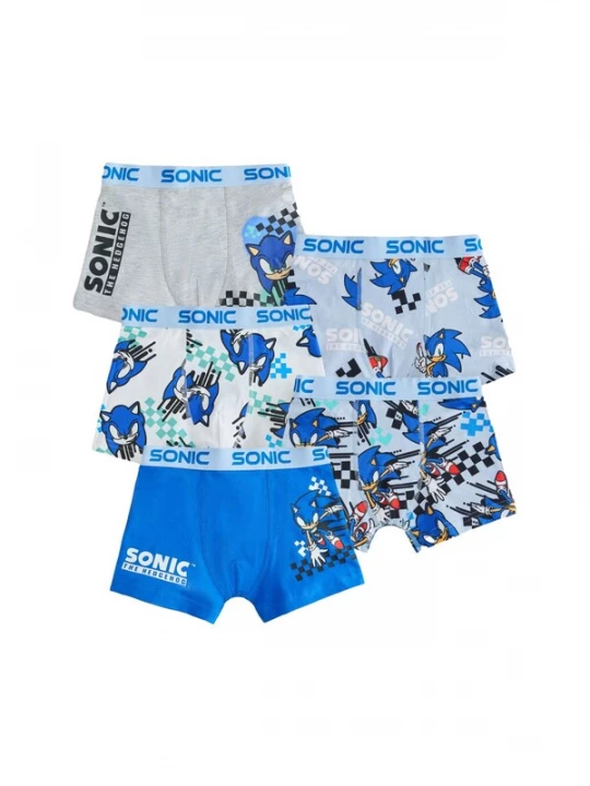 Foto van product Next Onderbroek 'Sonic' turquoise / royal blue / koningsblauw / lichtgrijs / wit
