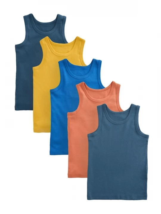 Foto van product Next Onderhemd blauw / royal blue / koningsblauw / donkerblauw / honing / abrikoos