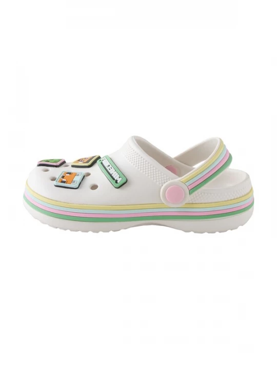 Foto van product Next Open schoenen 'Minecraft' crème / groen / rosa