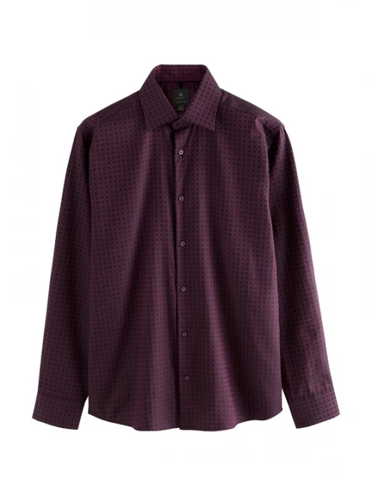 Foto van product Next Overhemd aubergine / bourgogne