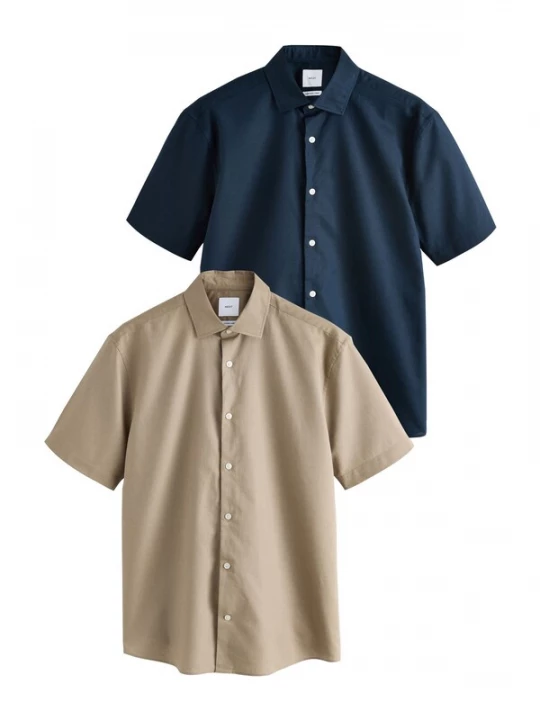 Foto van product Next Overhemd beige / navy