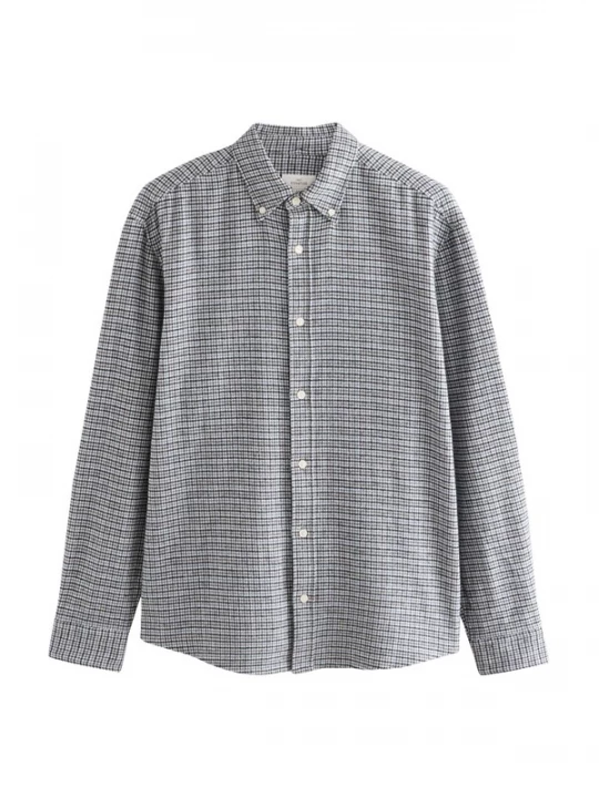 Foto van product Next Overhemd beige / navy / lichtgrijs / wit