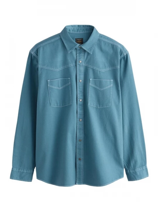 Foto van product Next Overhemd blauw denim