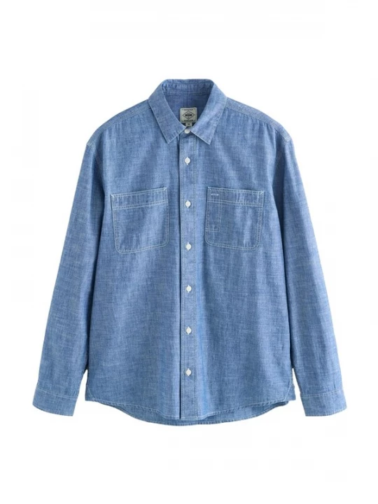 Foto van product Next Overhemd blauw denim