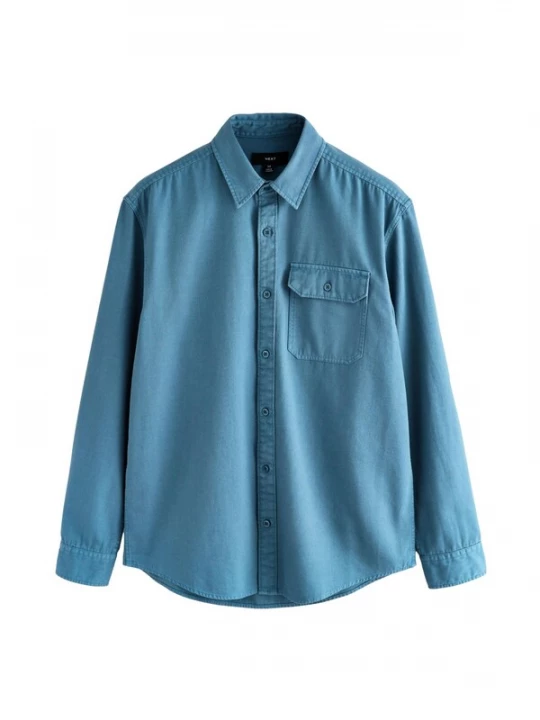 Foto van product Next Overhemd blauw denim