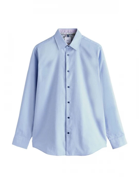 Foto van product Next Overhemd blauw / lichtblauw / wit