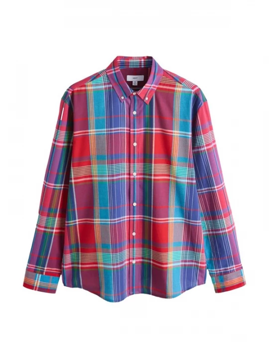 Foto van product Next Overhemd blauw / lila / rosa / rood
