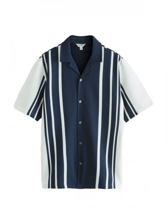 Foto van product Next Overhemd blauw / wit