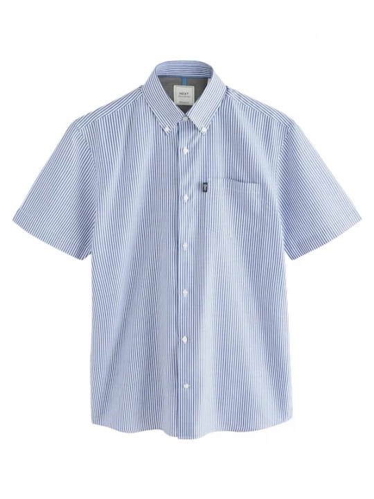 Foto van product Next Overhemd blauw / wit