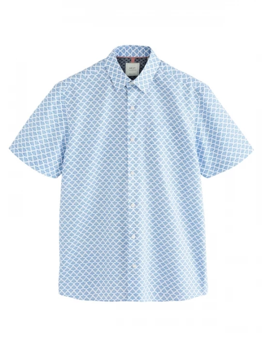 Foto van product Next Overhemd blauw / wit