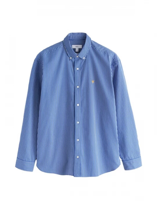 Foto van product Next Overhemd blauw / wit