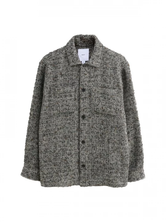 Foto van product Next Overhemd bruin / zwart / wit