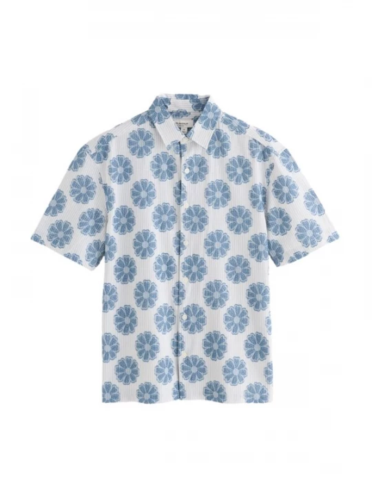 Foto van product Next Overhemd duifblauw / wit