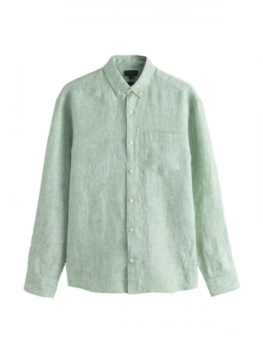 Foto van product Next Overhemd groen / wit