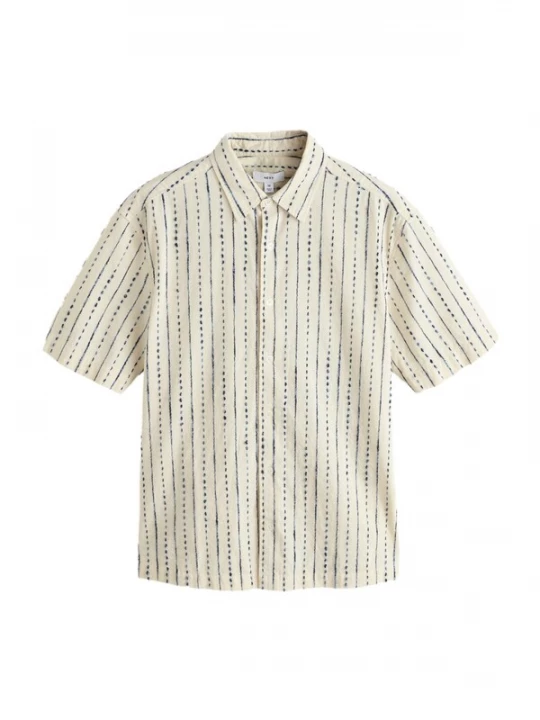 Foto van product Next Overhemd ivoor / navy