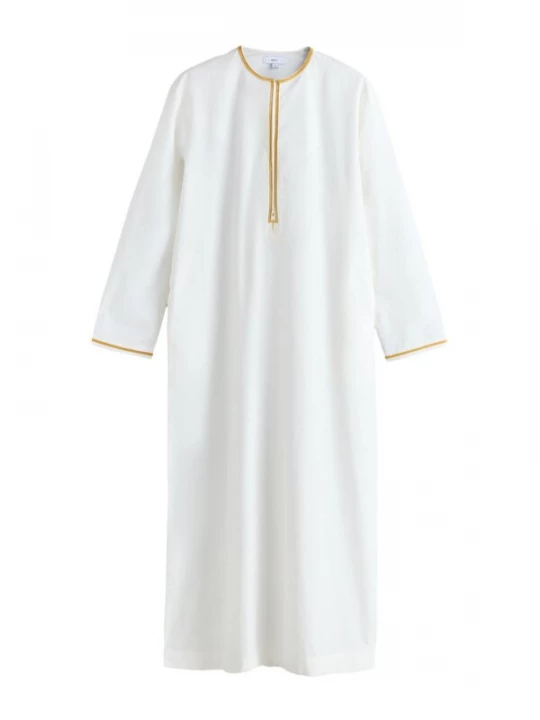 Foto van product Next Overhemd lichtbeige / safraan