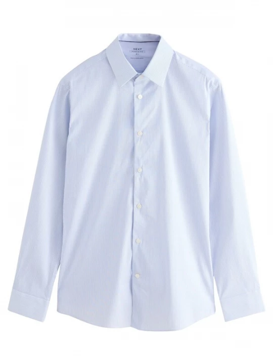 Foto van product Next Overhemd lichtblauw / donkerblauw