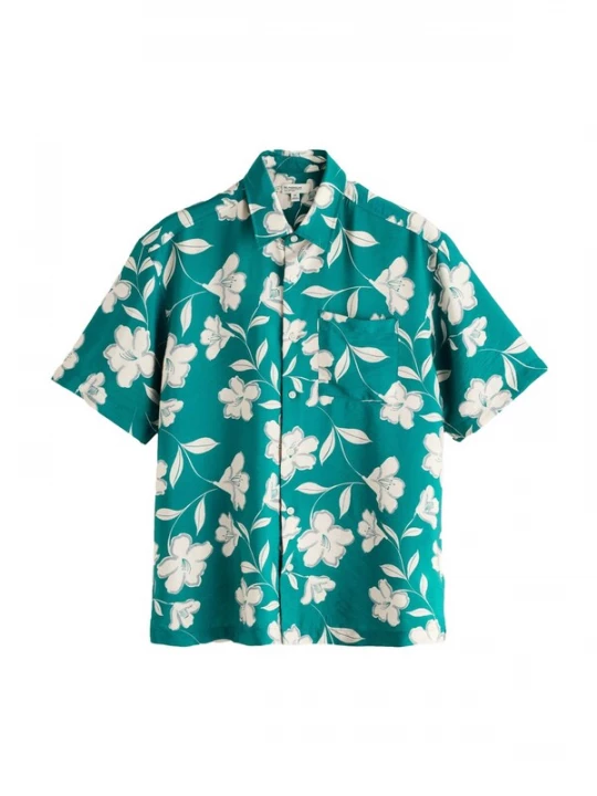 Foto van product Next Overhemd 'N. Premium' turquoise / wit