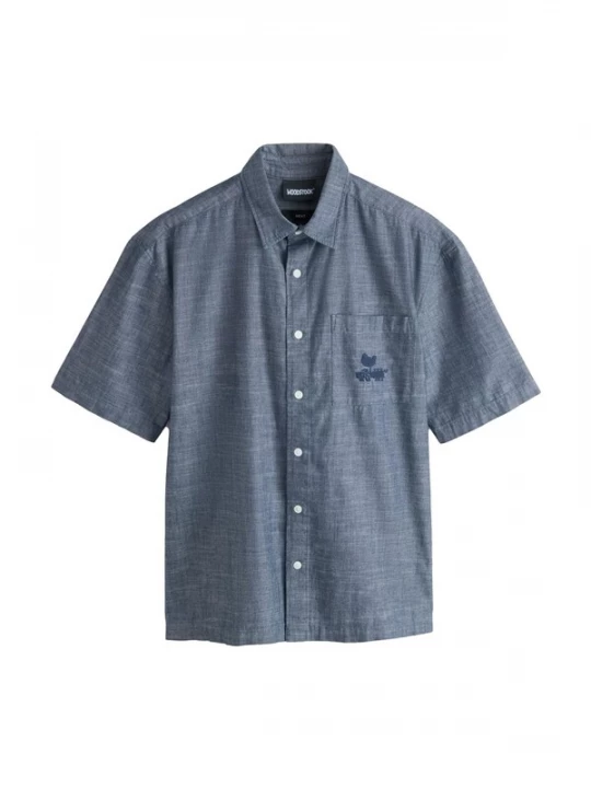 Foto van product Next Overhemd navy / blauw gemêleerd