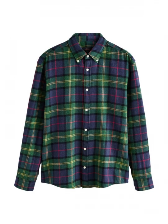 Foto van product Next Overhemd navy / citroen / groen / lila