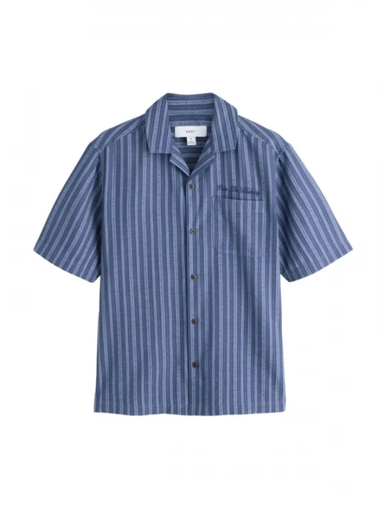 Foto van product Next Overhemd navy / enziaan