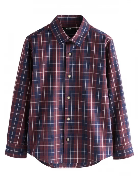 Foto van product Next Overhemd navy / lila / wit