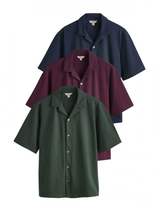 Foto van product Next Overhemd navy / spar / bessen