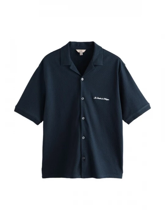 Foto van product Next Overhemd navy / wit