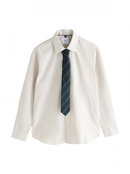 Foto van product Next Overhemd navy / wit