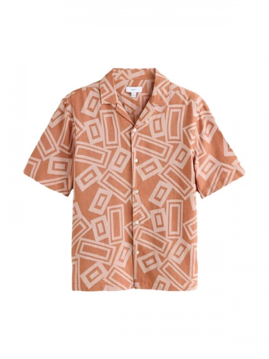 Foto van product Next Overhemd oranje / wit