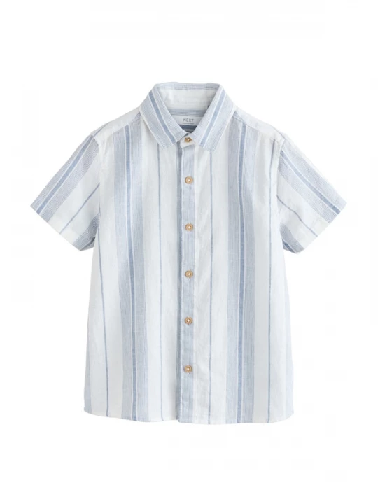 Foto van product Next Overhemd pastelblauw / wit