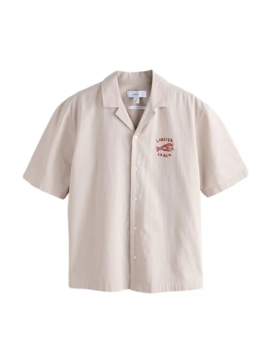 Foto van product Next Overhemd rood / offwhite
