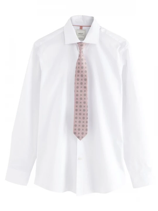 Foto van product Next Overhemd rosa / zwart / wit