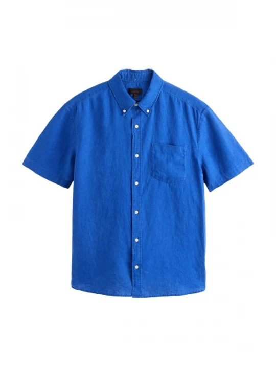 Foto van product Next Overhemd royal blue / koningsblauw