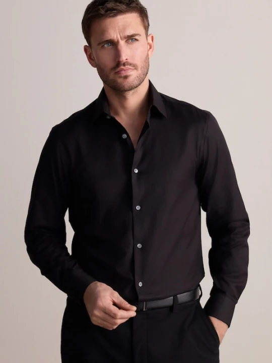 Foto van product Next Overhemd zwart