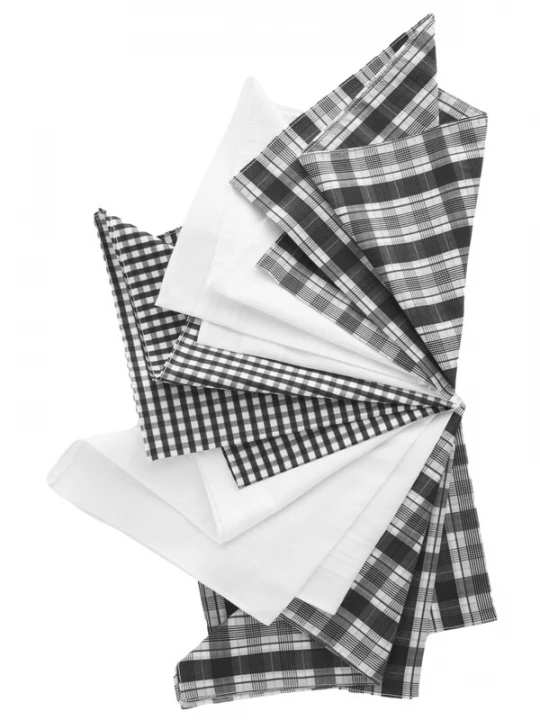Foto van product Next Pochet grijs / zwart / wit
