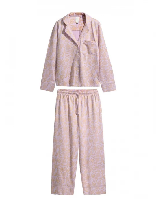 Foto van product Next Pyjama 'Eid' goudgeel / lavendel