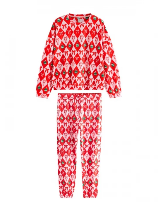 Foto van product Next Pyjama groen / rood / offwhite