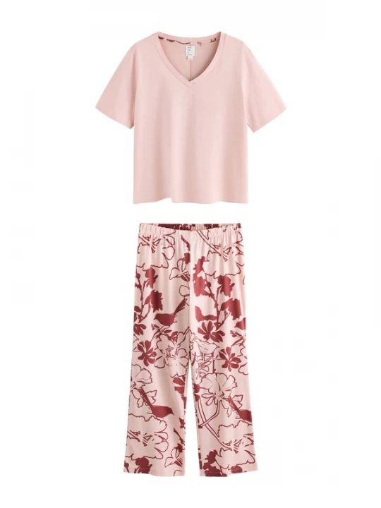 Foto van product Next Pyjama rosa / roestrood