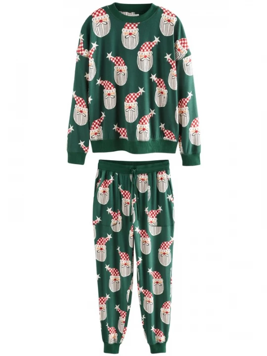 Foto van product Next Pyjama spar / donkerrood / zwart / wit