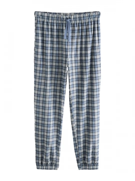 Foto van product Next Pyjamabroek 'Motion Flex' duifblauw / lichtgrijs / zwart