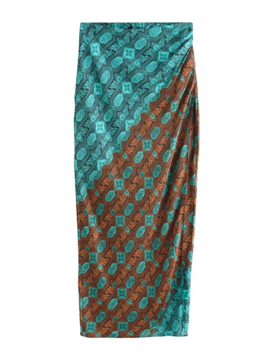 Foto van product Next Rok aqua / mandarijn / zwart